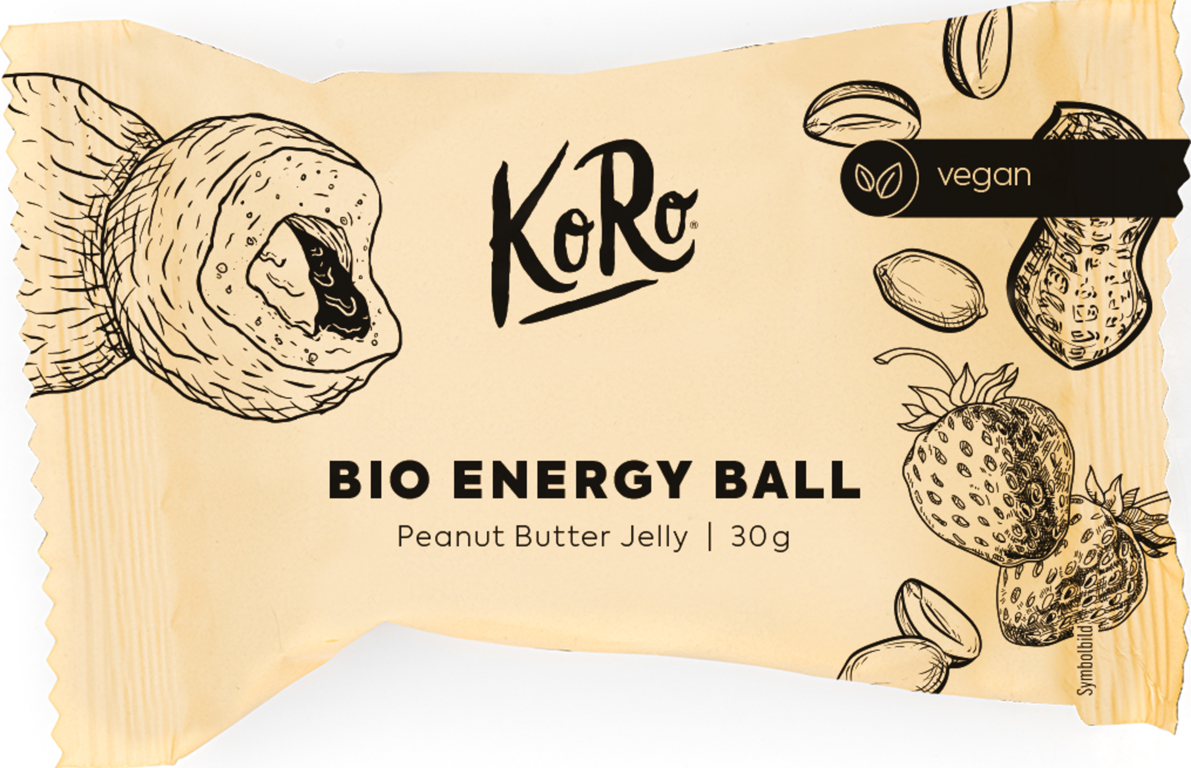 KoRo Bio Energy Ball Peanut Butter Jelly
