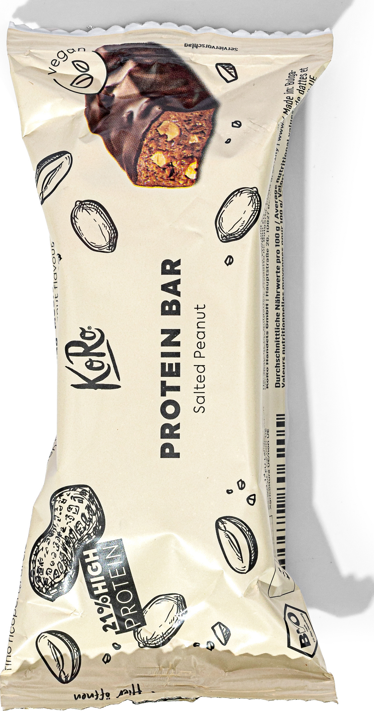 KoRo Bio Proteinriegel Salted Peanut