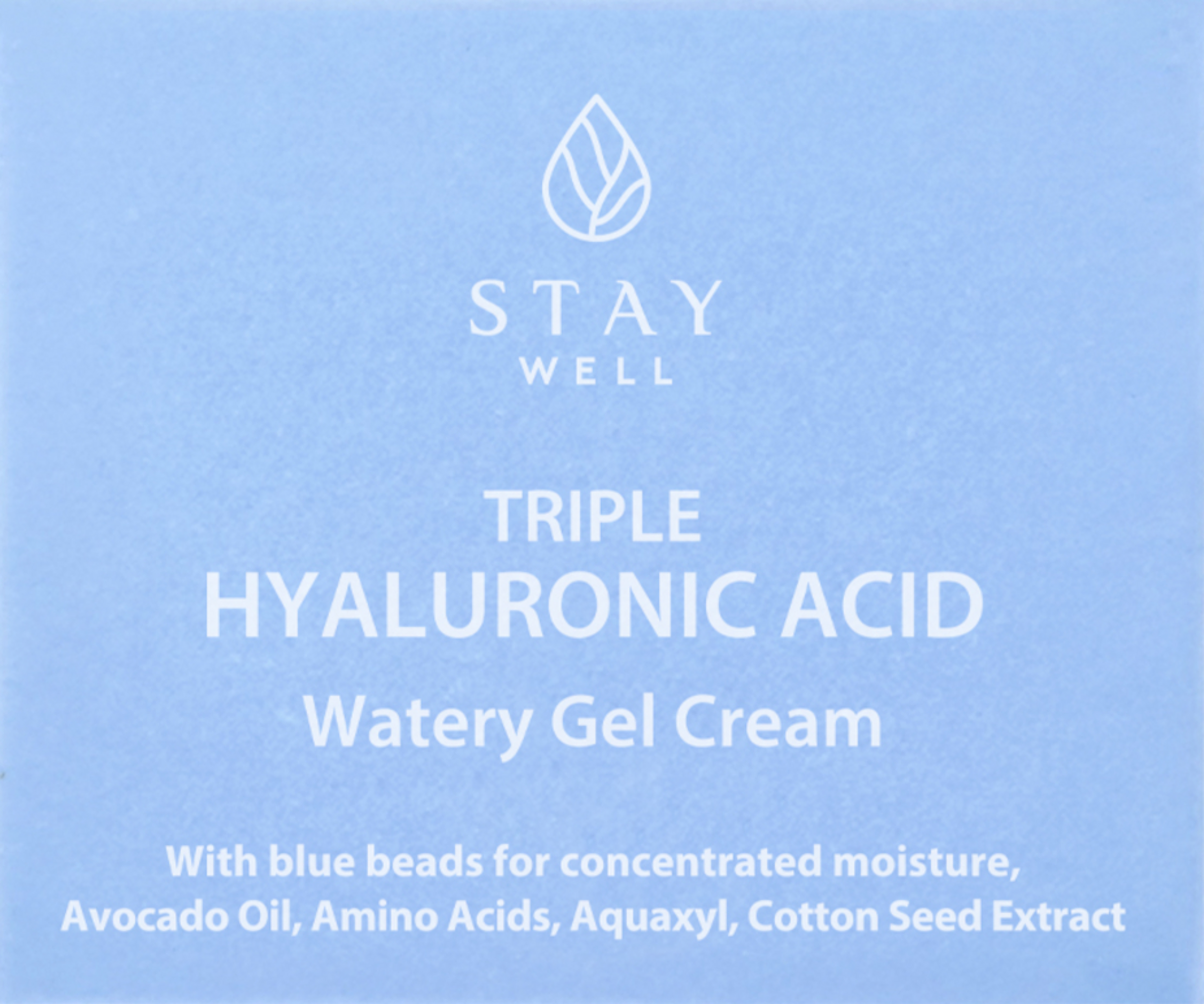 STAY WELL Triple Hyaluronic Acid Gesichtscreme