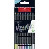 12er Set Black Edition Buntstift, metallic