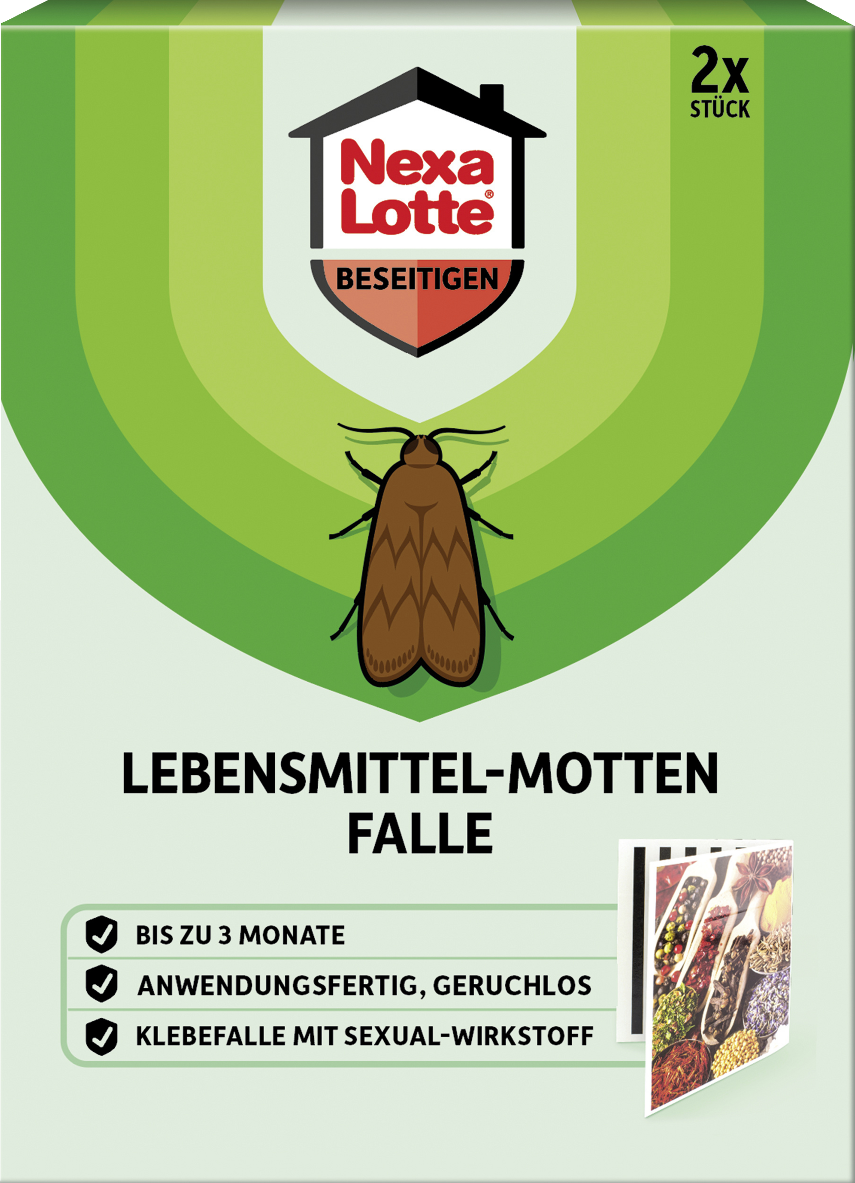 Nexa Lotte Lebensmittel-Motten Falle