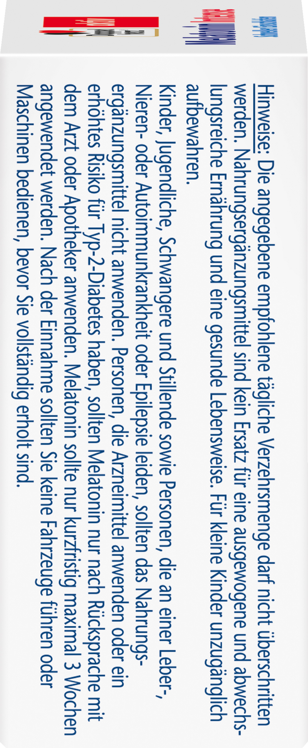 أقراص صغيرة Melatonin Intense للنوم السريع 2