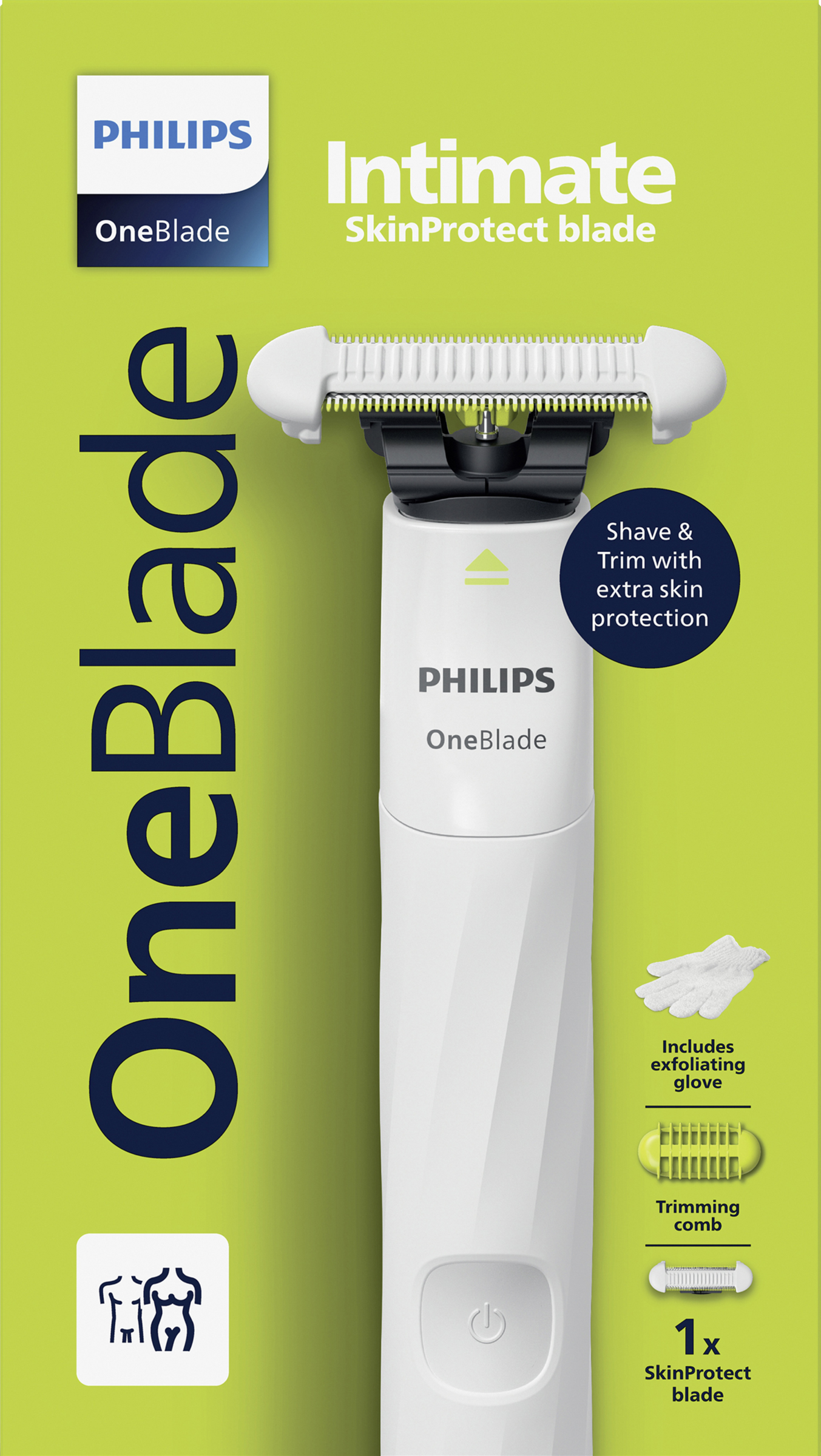 PHILIPS OneBlade OneBlade Intimate Women QP1924/24