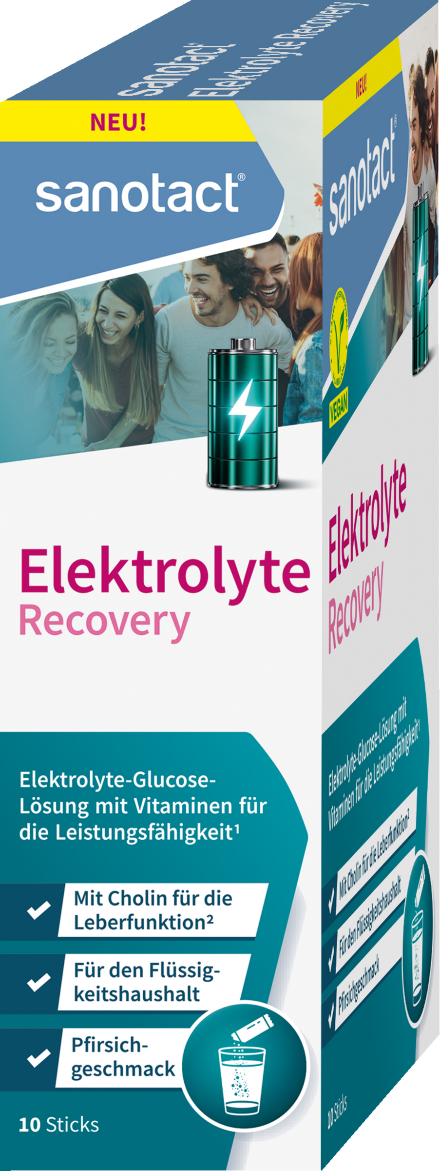 مسحوق أعواد استعادة الإلكتروليتات 2