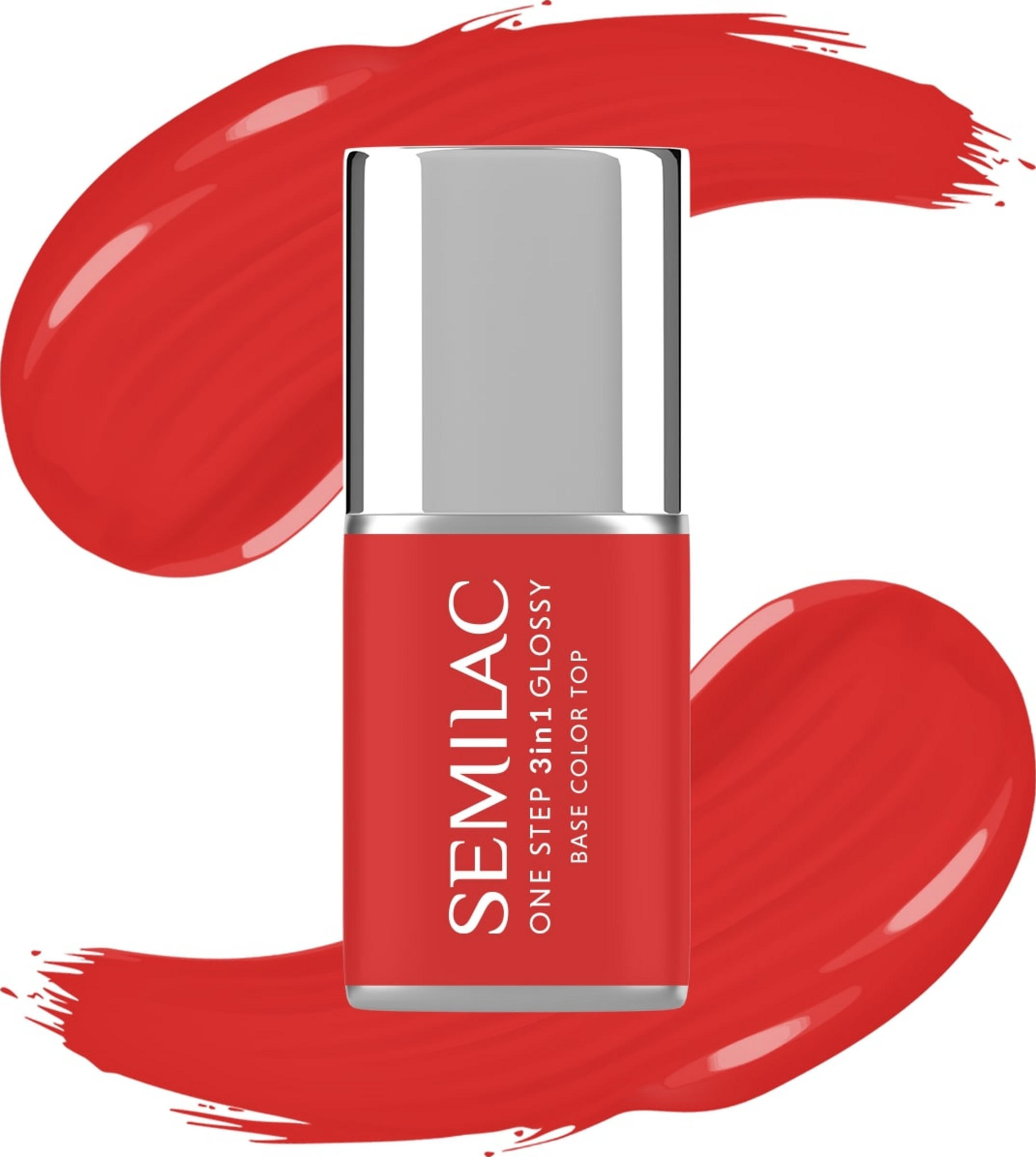 3in1 UV-Nagellack Glossy Scarlet