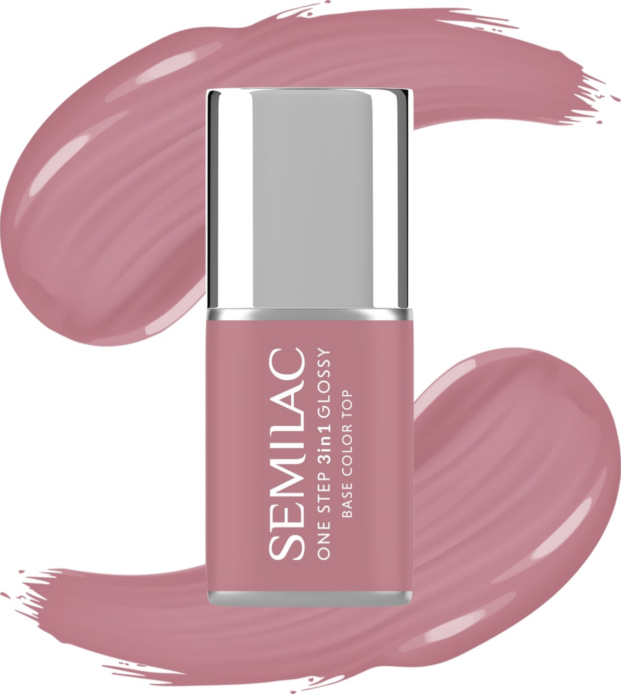 3in1 UV-Nagellack Glossy Earth Pink