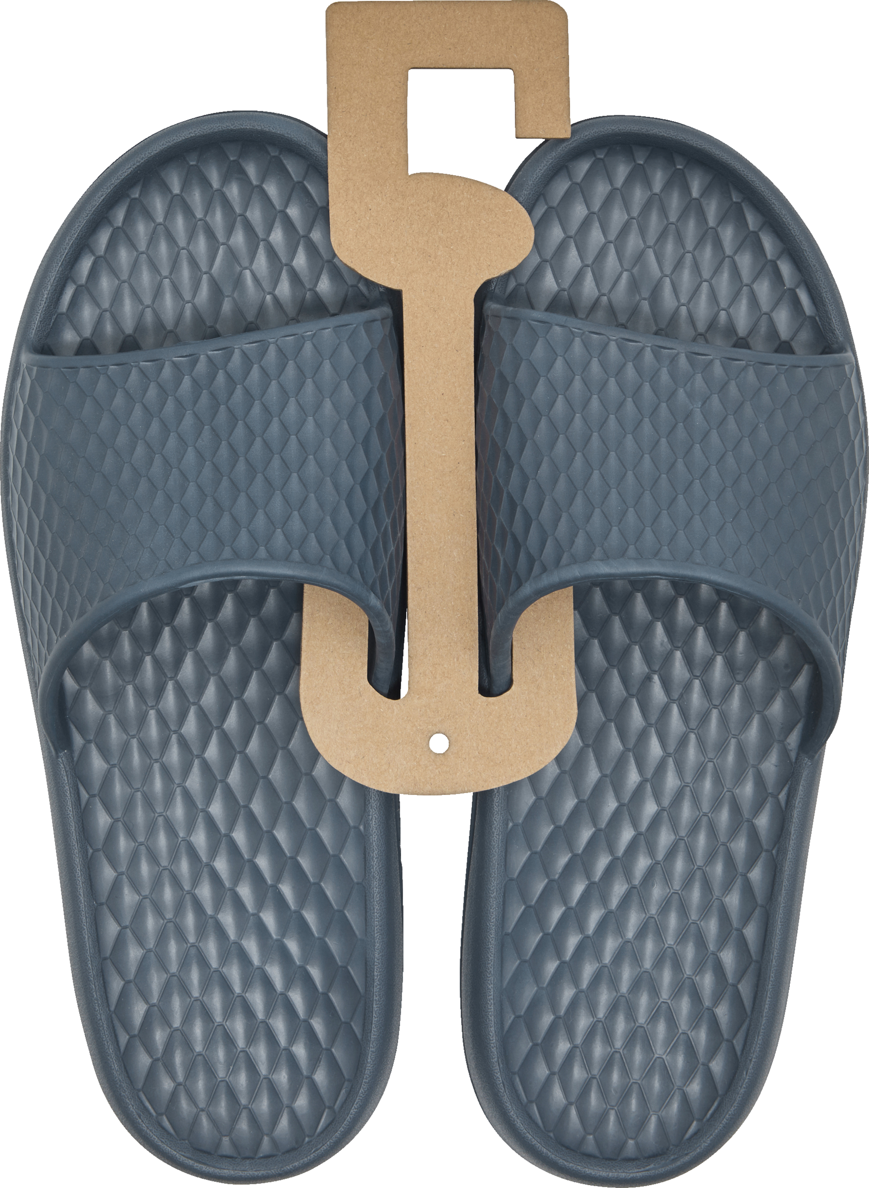 IDEENWELT Badepantolette Gr. 43, dunkelblau