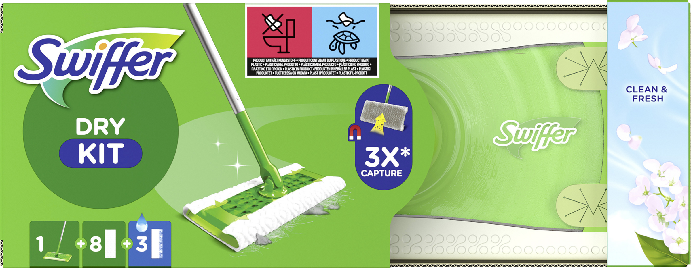 Swiffer Bodenwischer Dry Starterset