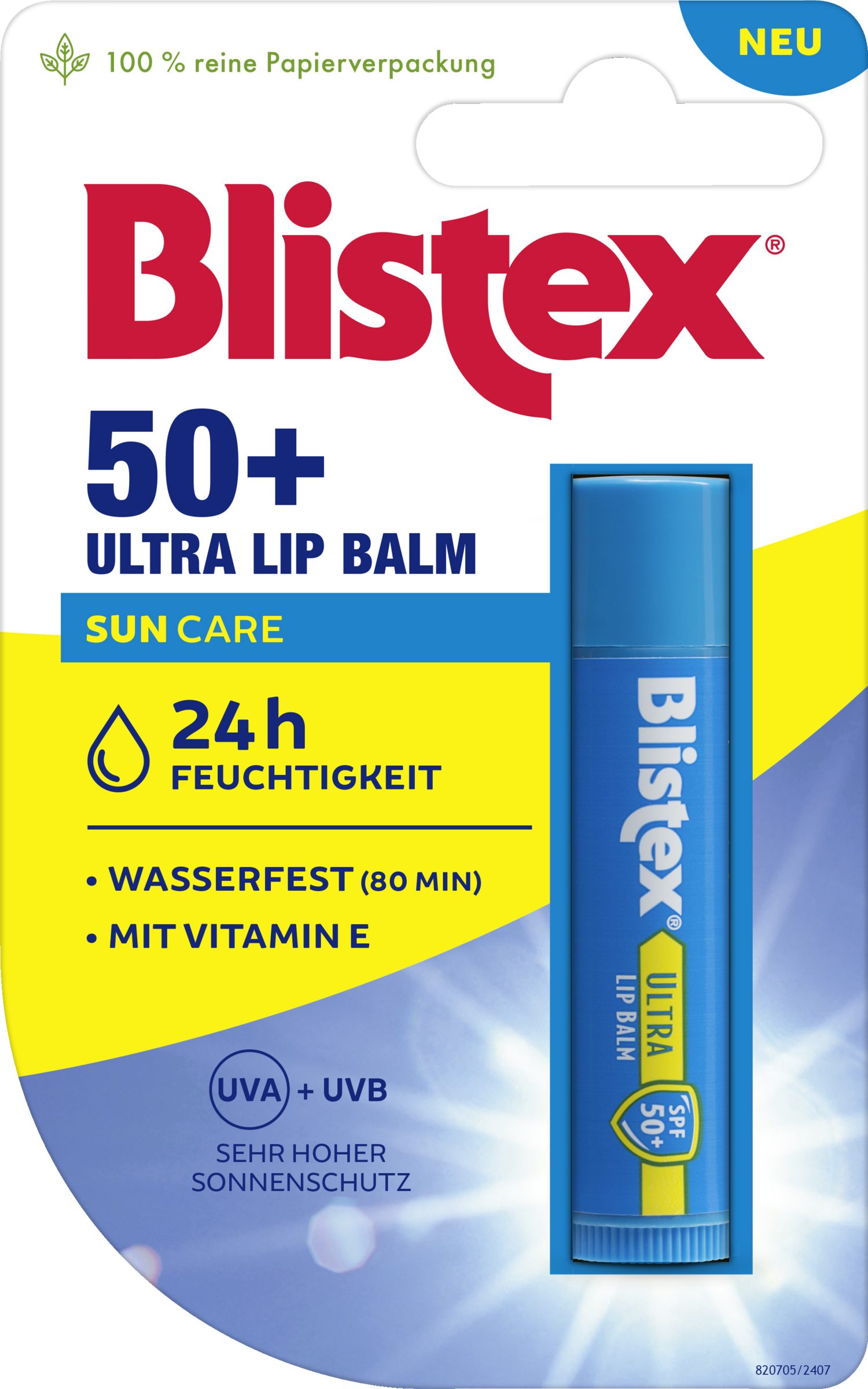 Blistex Lippenpflegestift Sun Care LSF 50+