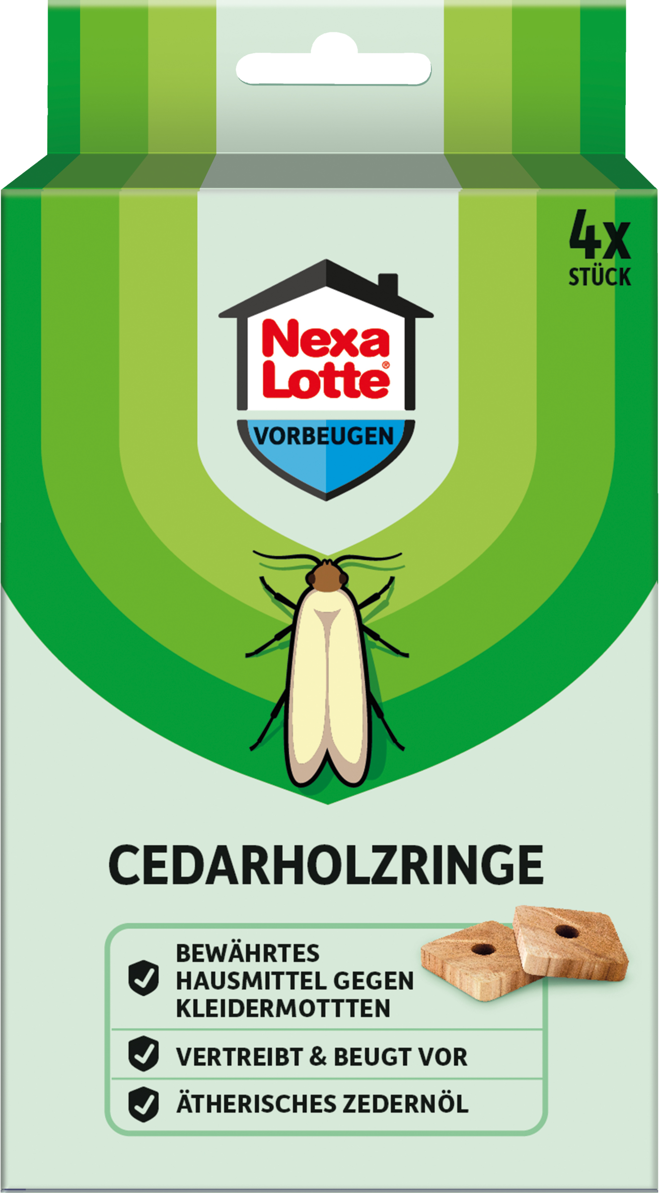 Nexa Lotte Cedarholz-Ringe
