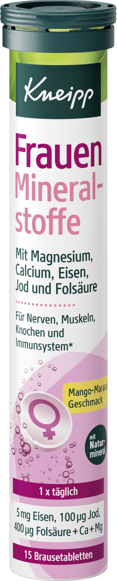 أقراص فوارة لمعادن المرأة