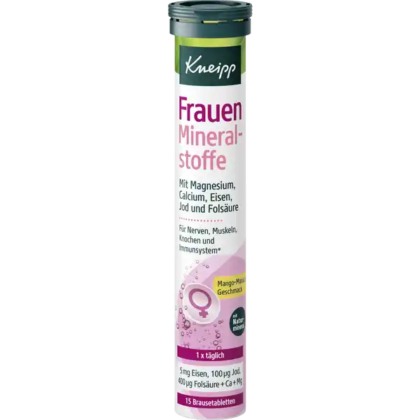 أقراص فوارة لمعادن المرأة