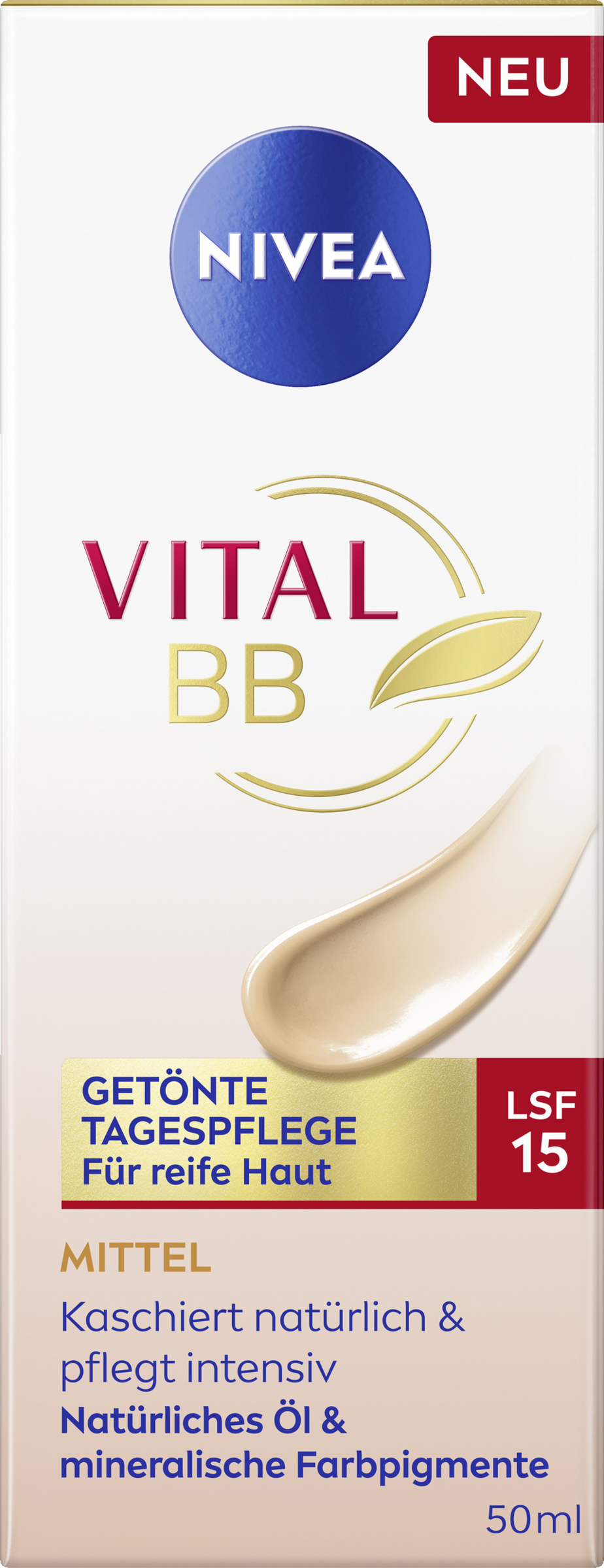 NIVEA Vital BB Getönte Tagespflege LSF 15