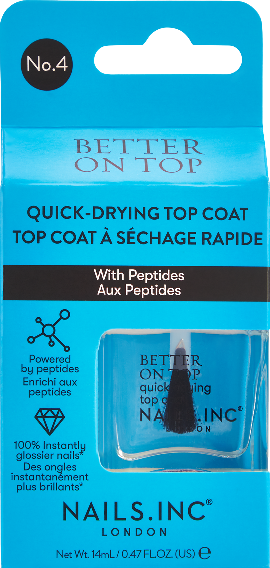 Nails.INC Überlack Better On Top Quick Drying