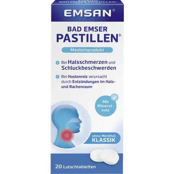 أقراص Bad Emser بدون نعناع