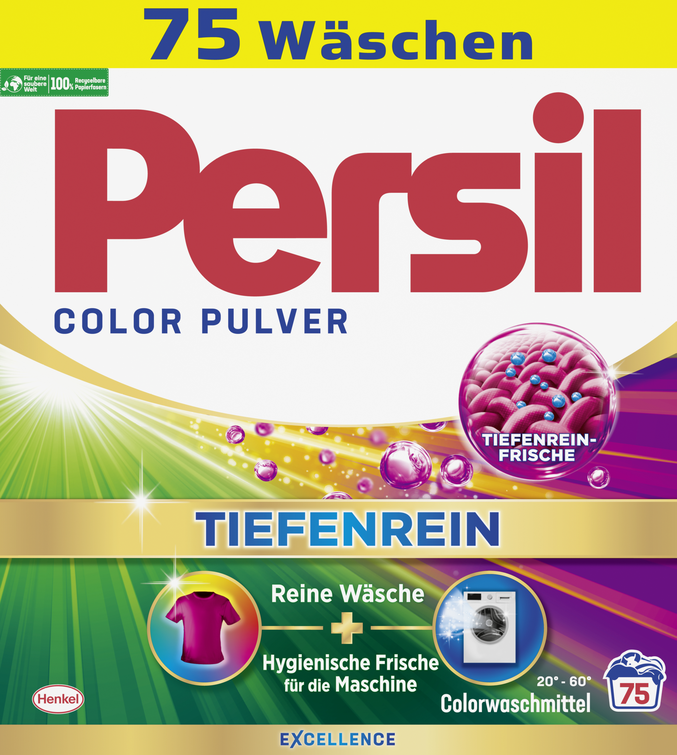 Persil Colorwaschmittel Pulver 75 WL
