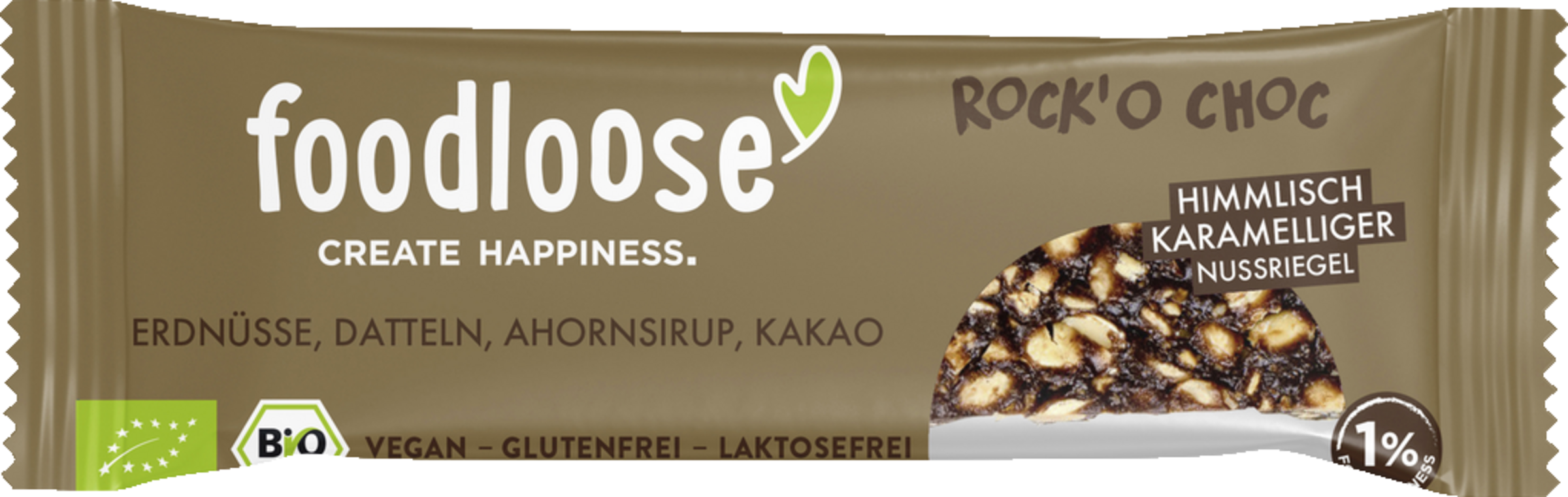 foodloose Bio Nussriegel Rock'O Choc