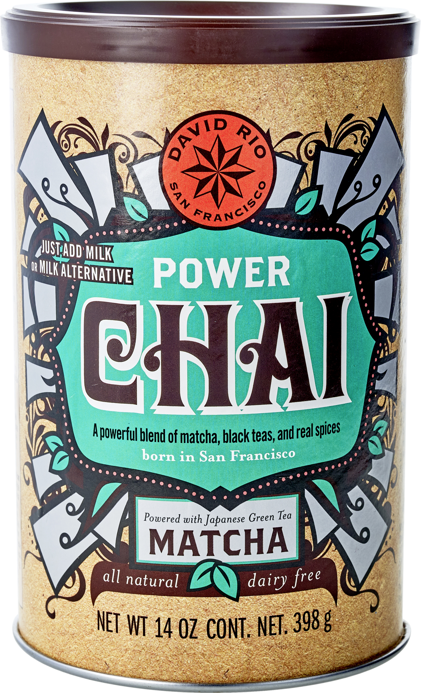 David Rio Power Chai Matcha