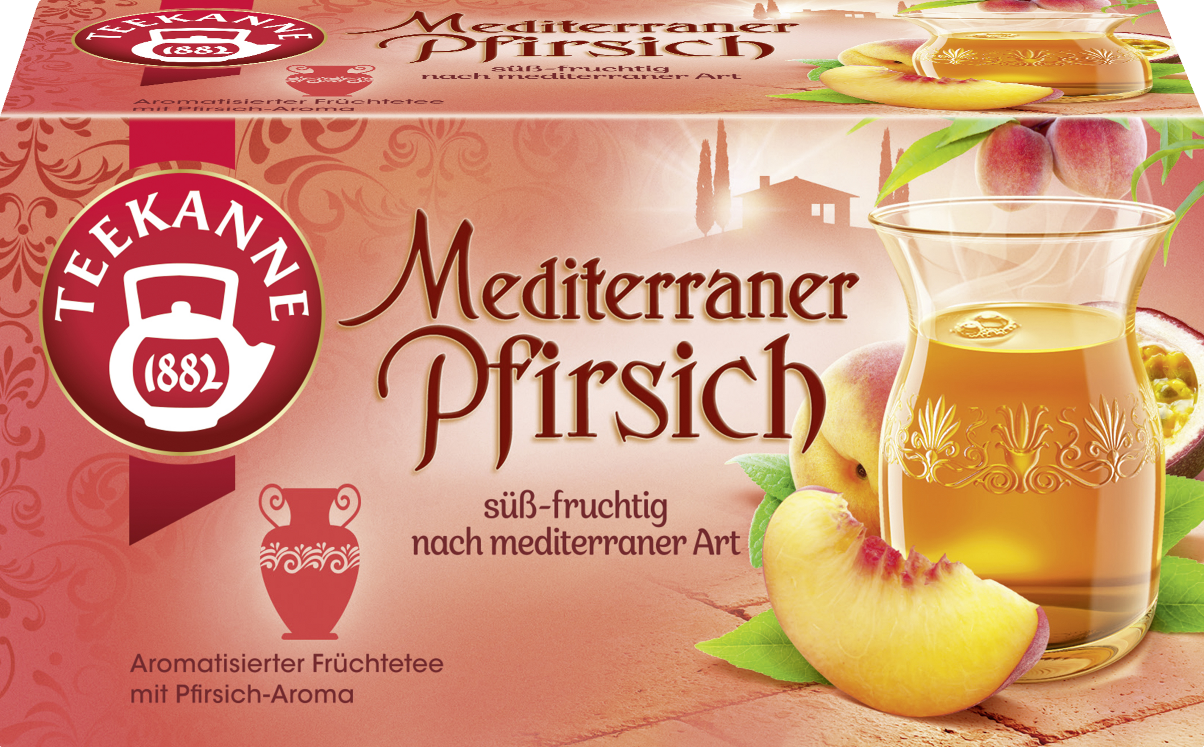 Früchtetee Mediterraner Pfirsich