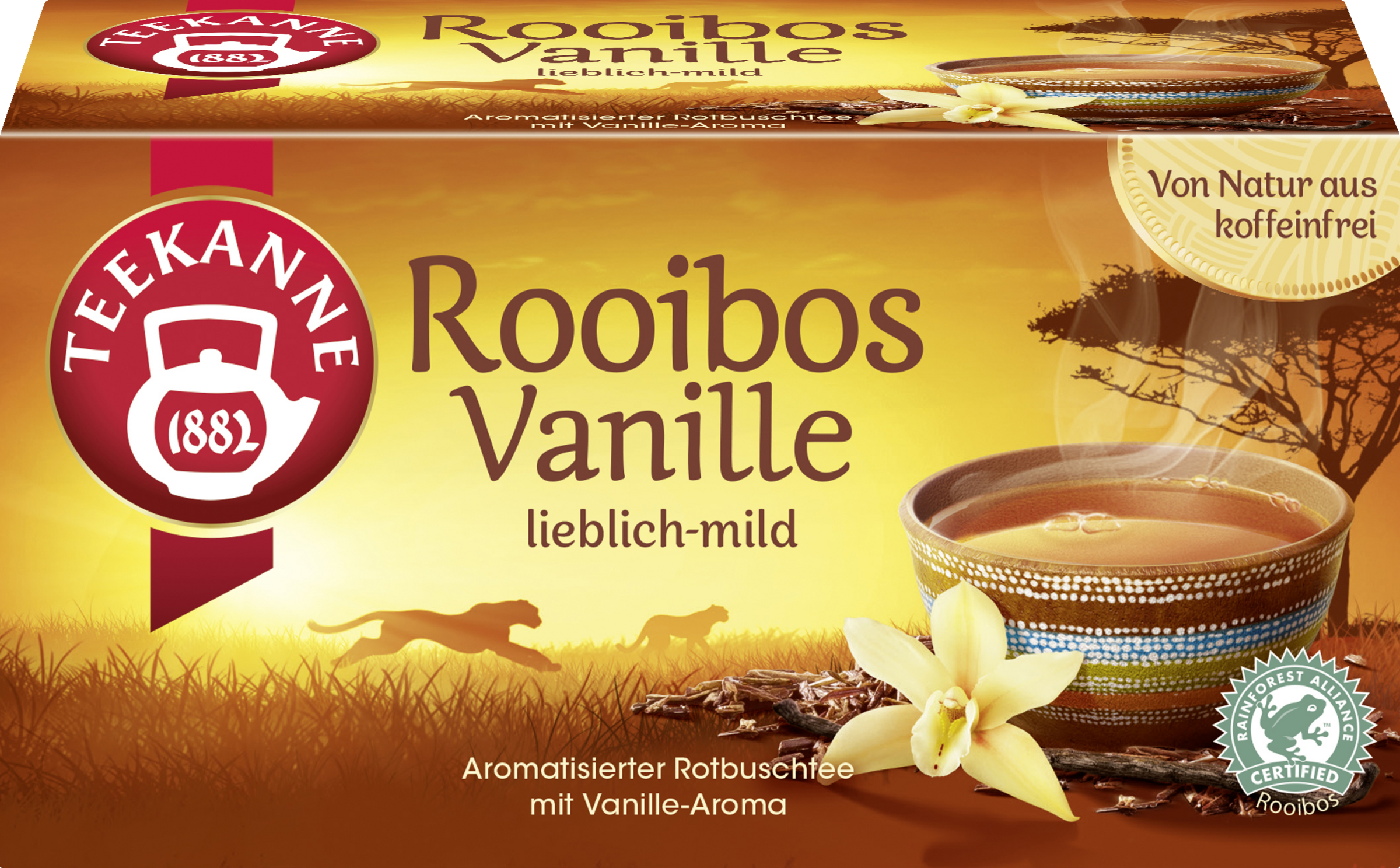 Teekanne Rooibos Vanille Tee