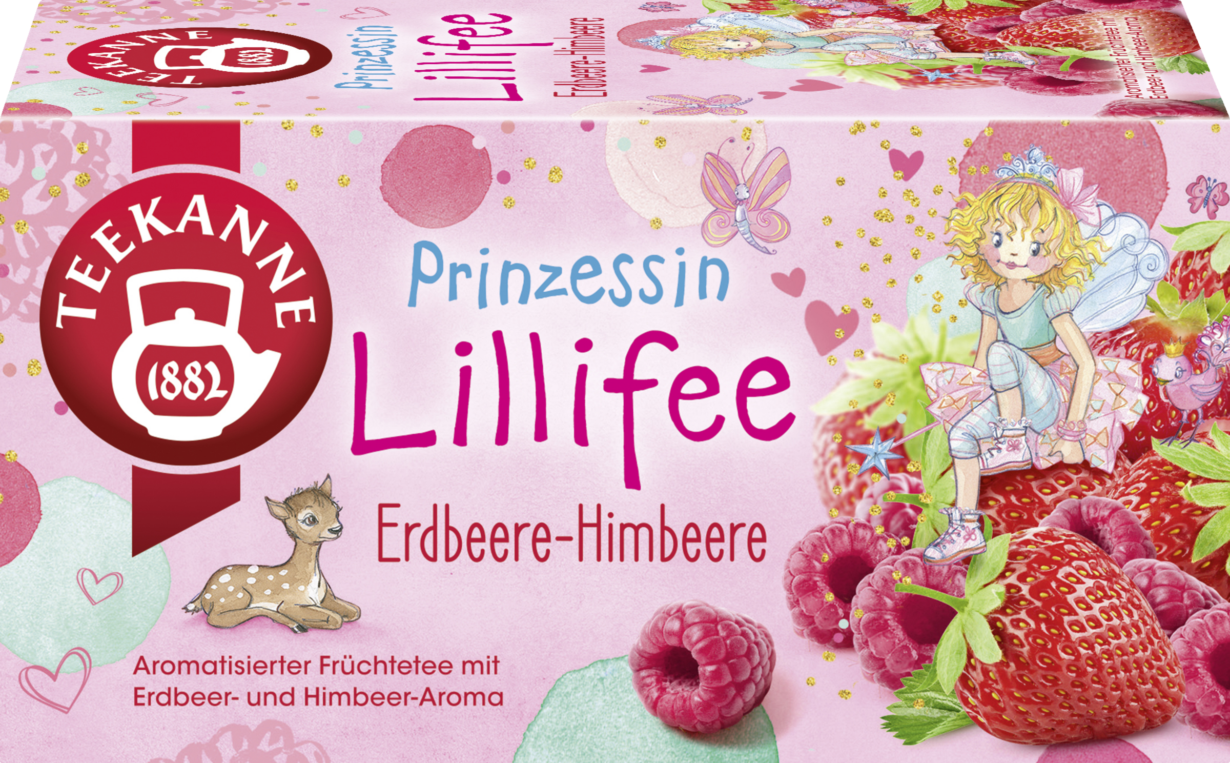 Teekanne Früchtetee Prinzessin Lillifee