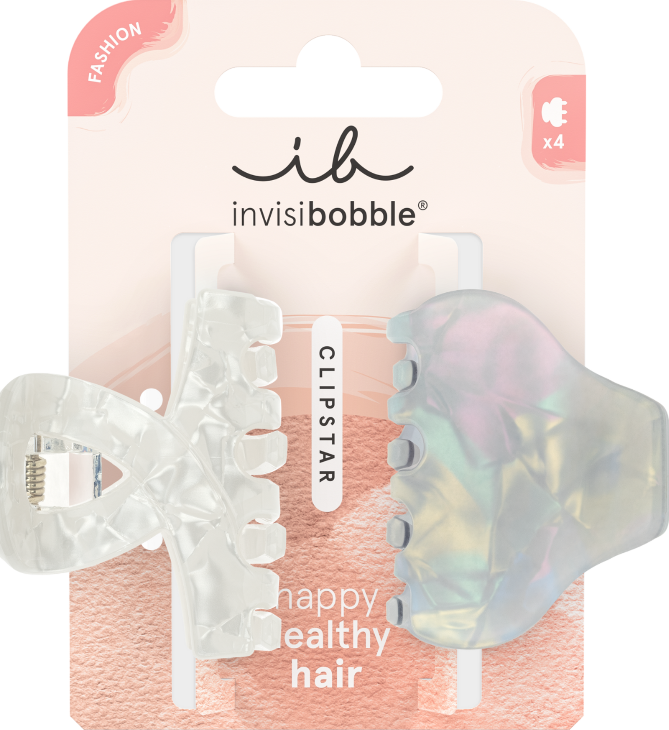 invisibobble® Clipstar M Pearly Frost