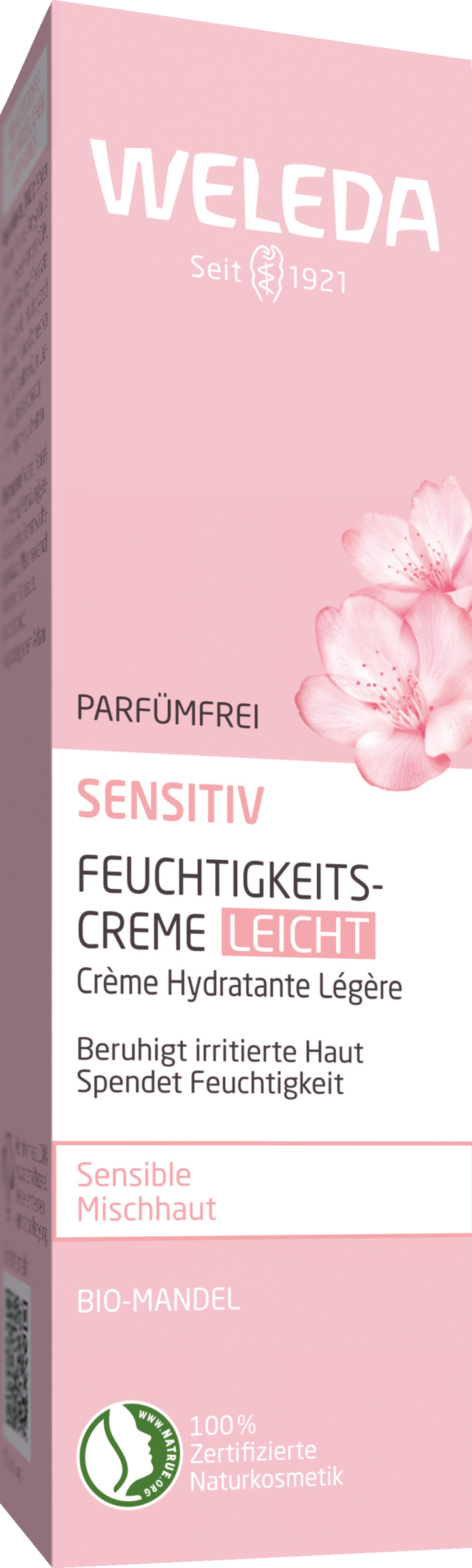 Weleda Sensitiv Feuchtigkeitscreme Leicht Mandel