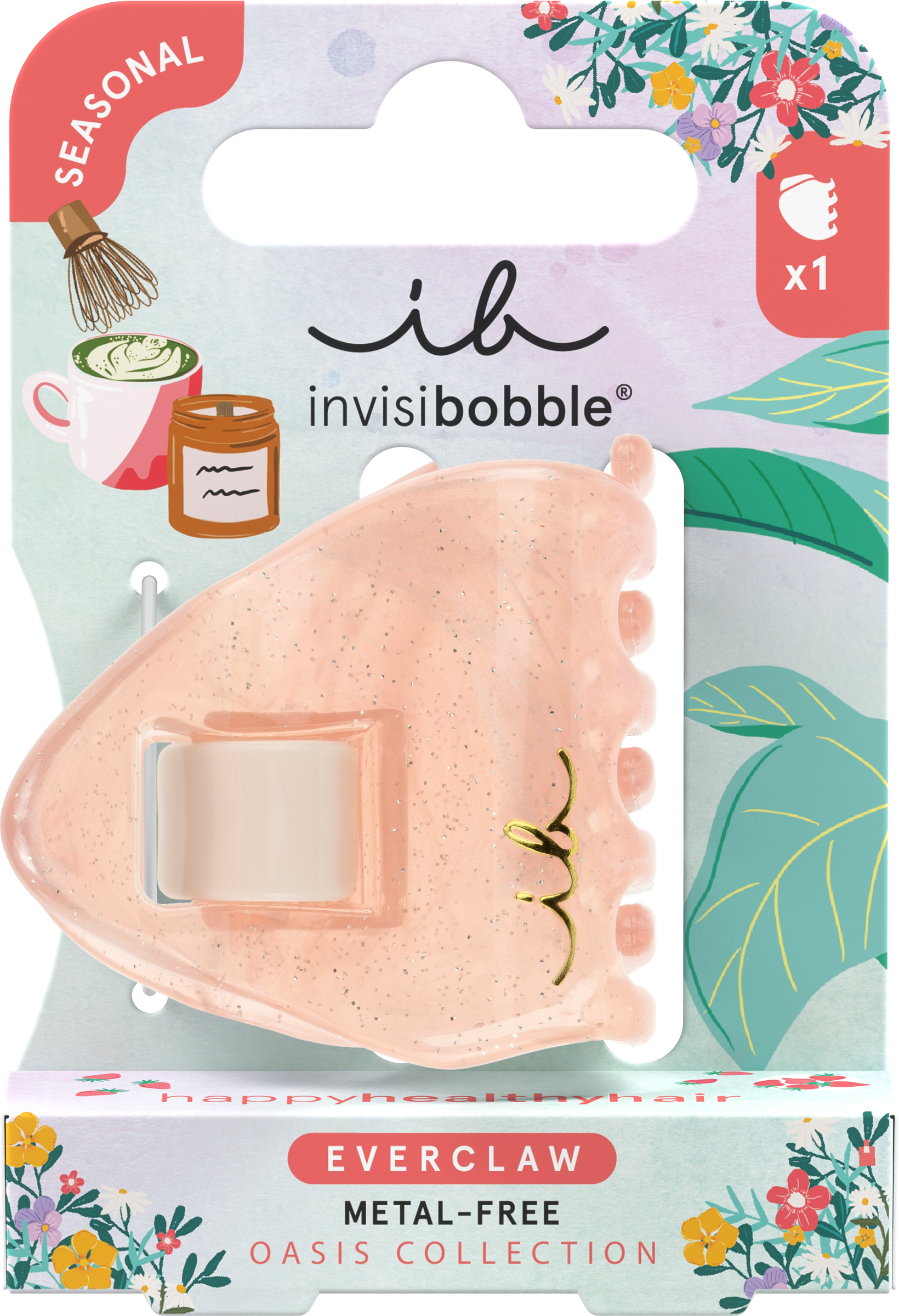 invisibobble® Everclaw Oasis Coral Crush
