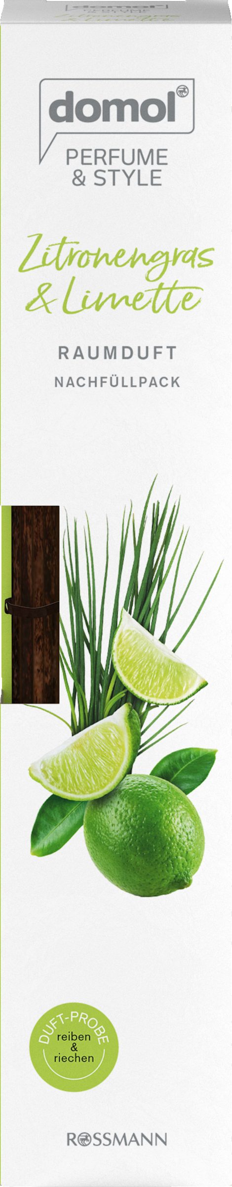 domol Perfume & Style Raumduft Zitronengras & Limette Nachfüllpack