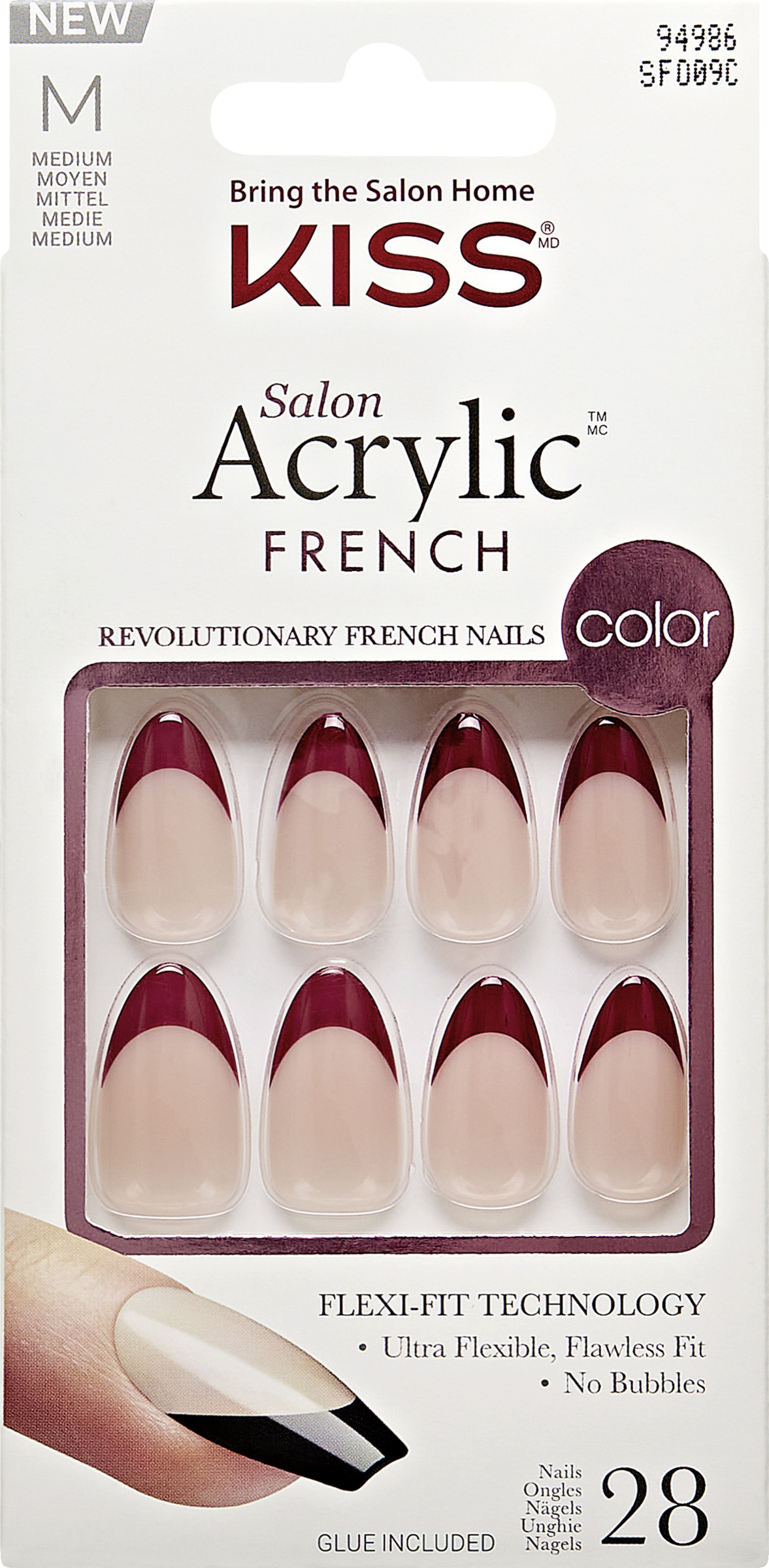 KISS Salon Acrylic French Color - Catchy