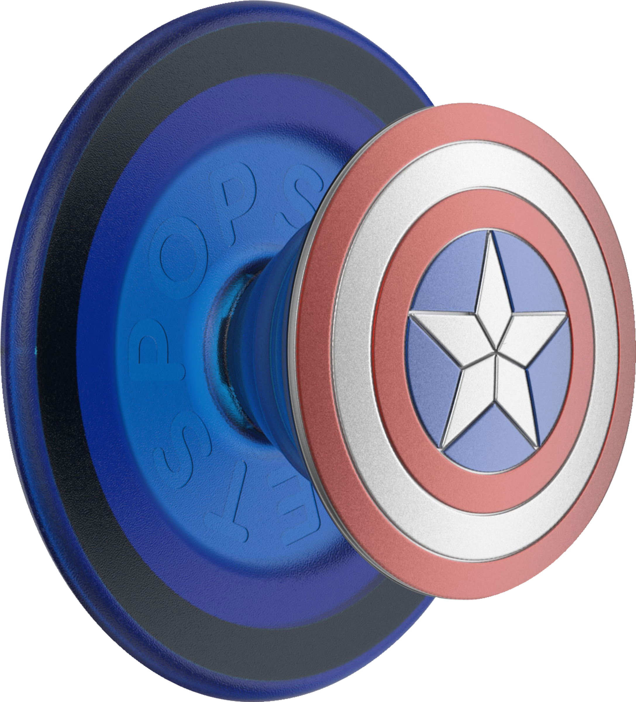 PopSockets PopGrip für MagSafe - ausziehbare Handyhalterung  - Enamel Captain America