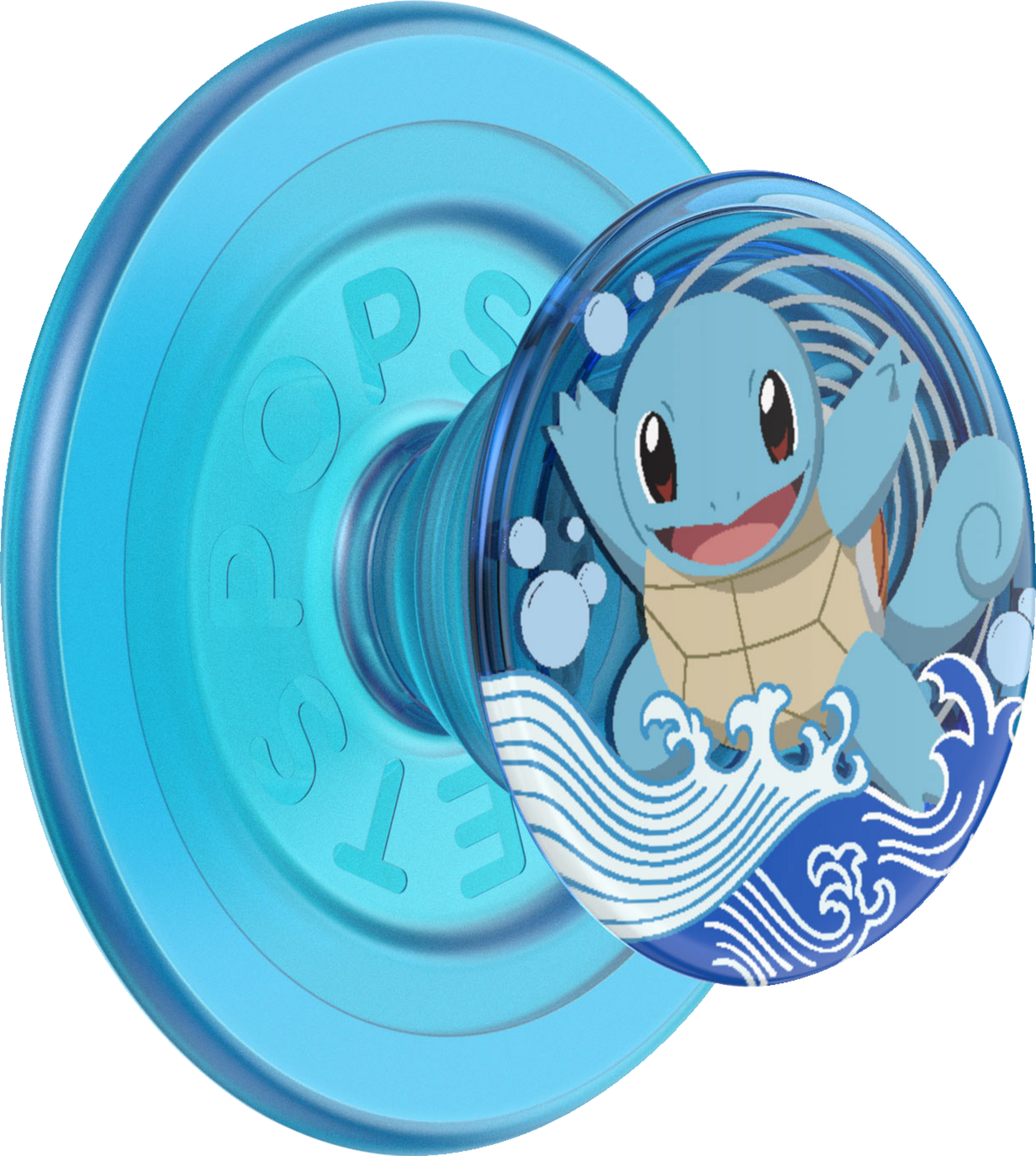 PopSockets PopGrip für MagSafe - ausziehbare Handyhalterung  - Squirtle Water