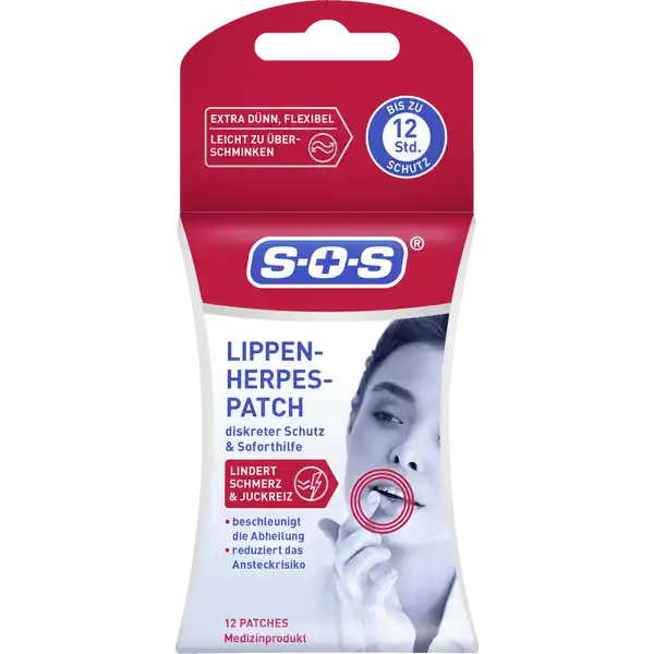 لصقة لعلاج تقرحات الشفاه