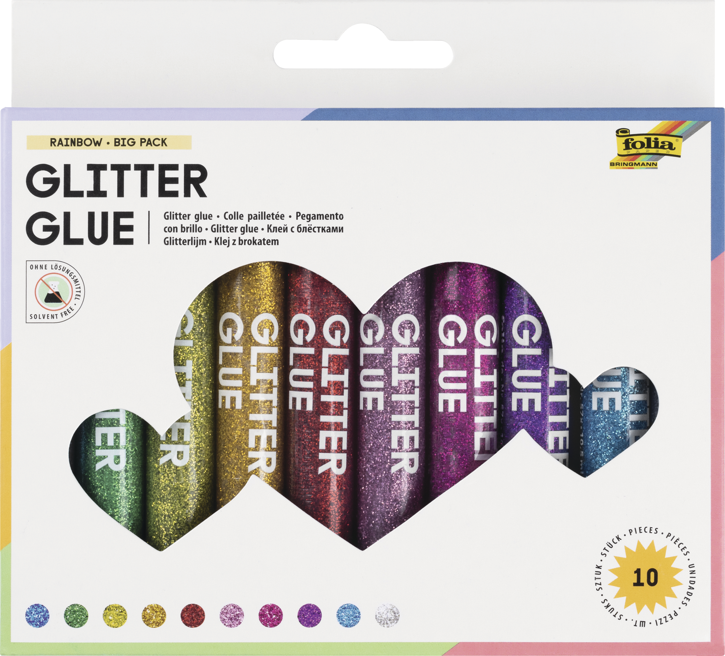 folia Glitter-Glue Stifte