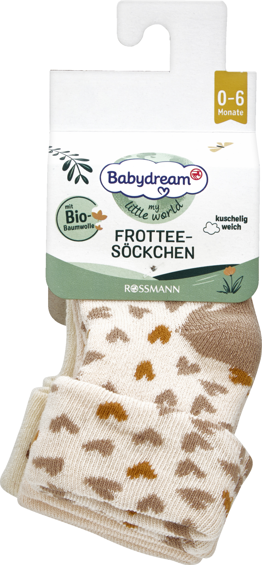 Frotteesöckchen 0-6 Monate