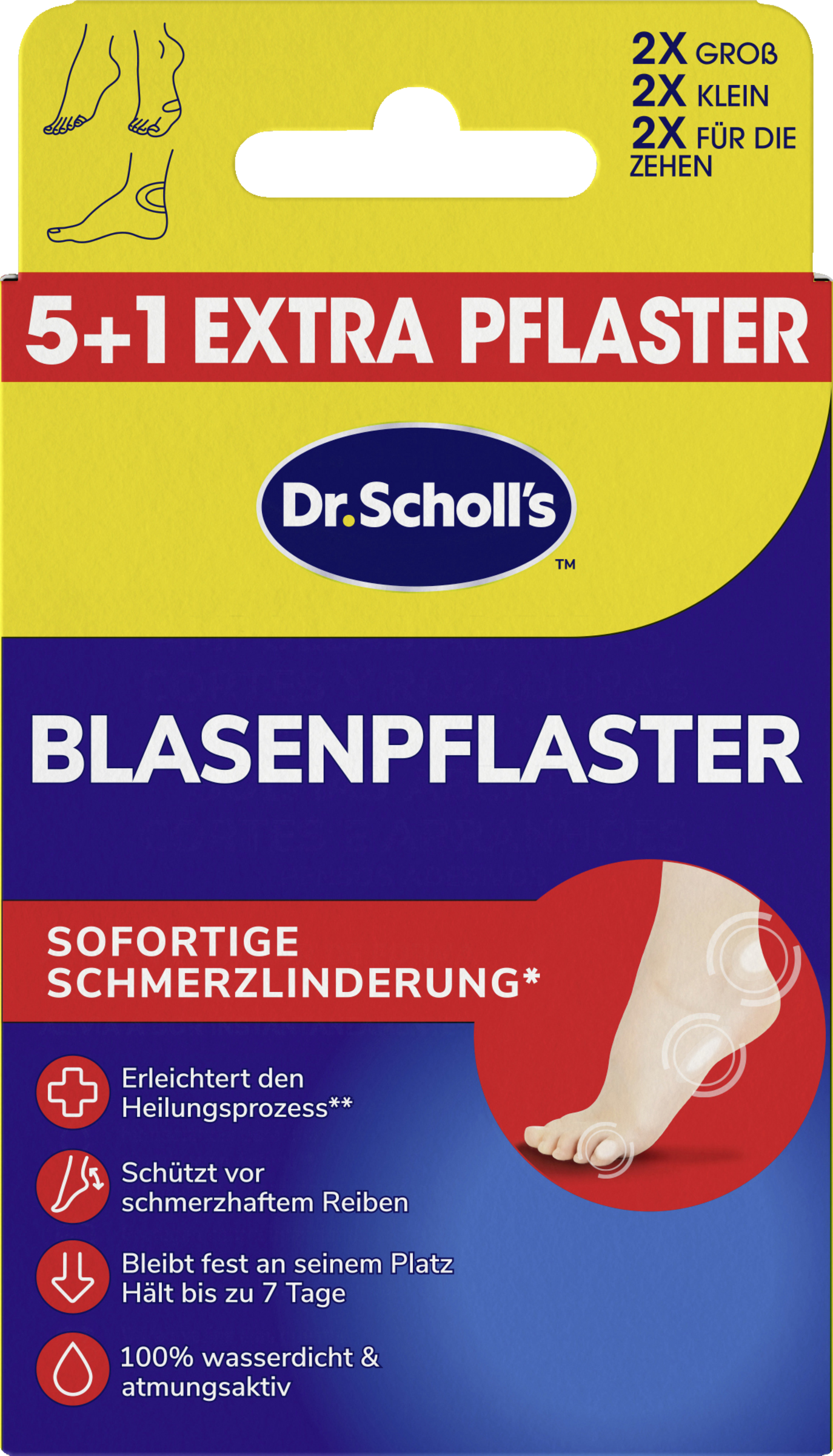 عبوة مختلطة من لصقات البثور