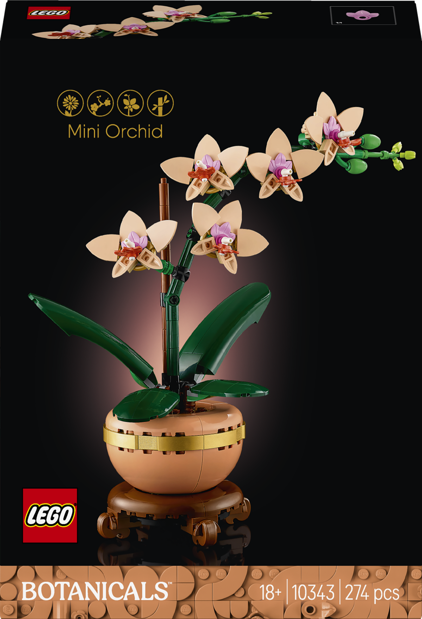 LEGO 10343 Mini-Orchidee