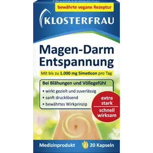 كبسولات استرخاء المعدة والأمعاء