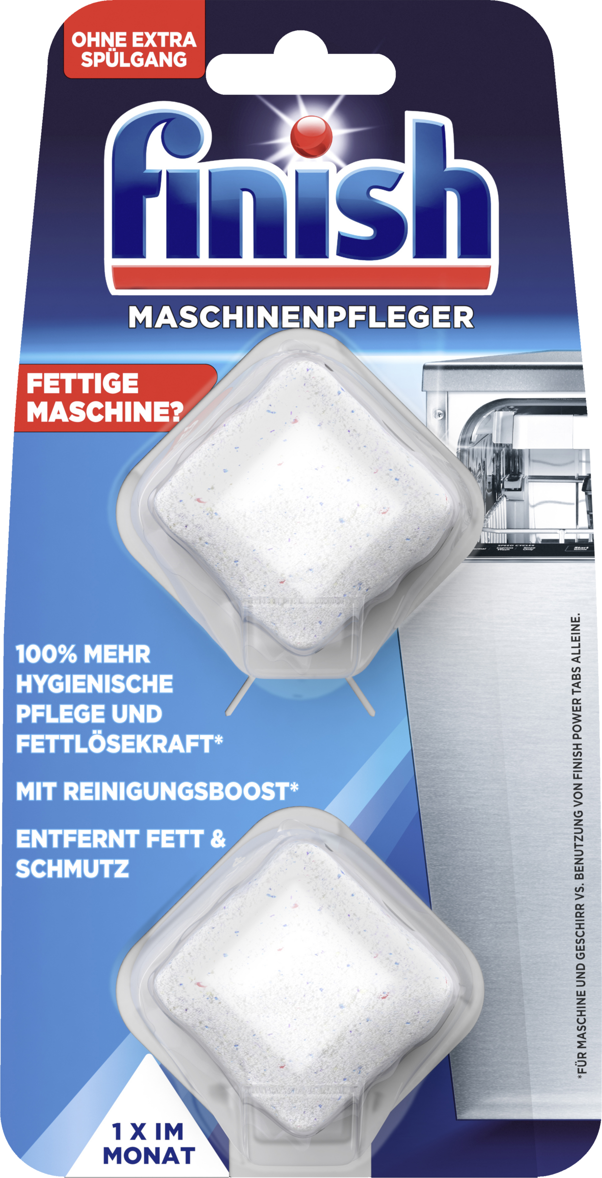 Finish Maschinenpfleger Tabs