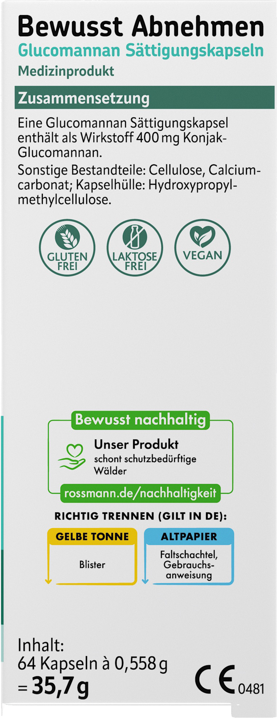 كبسولات الشبع جلوكومانان لفقدان الوزن بوعي 2