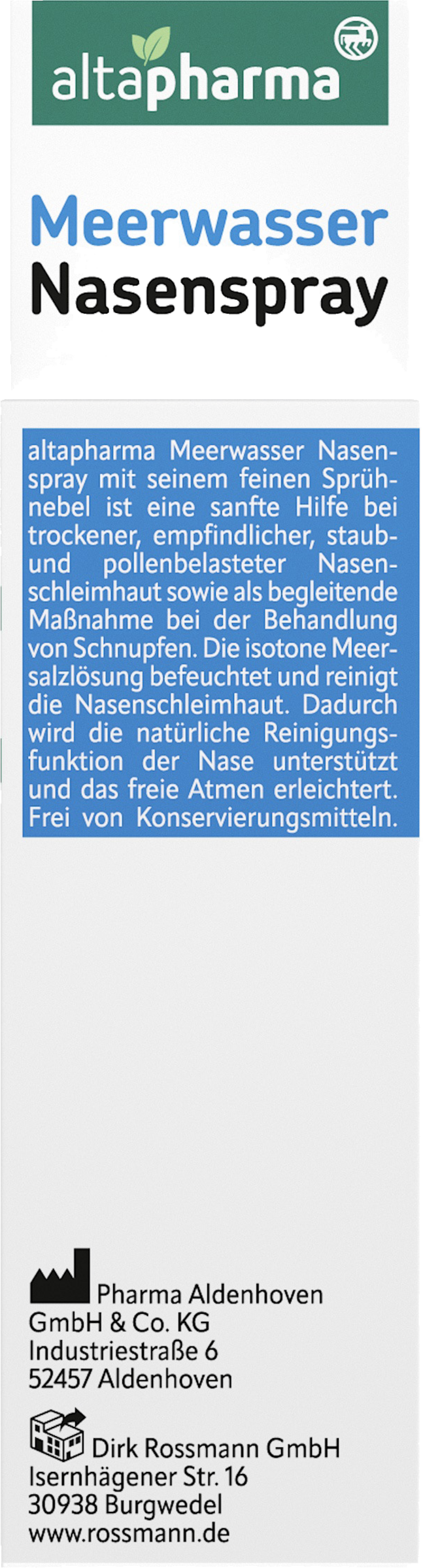 بخاخ أنف بماء البحر، ملح بحر نقي 100%، بدون مواد حافظة، للأعمار من سنتين فما فوق، 20 مل 4