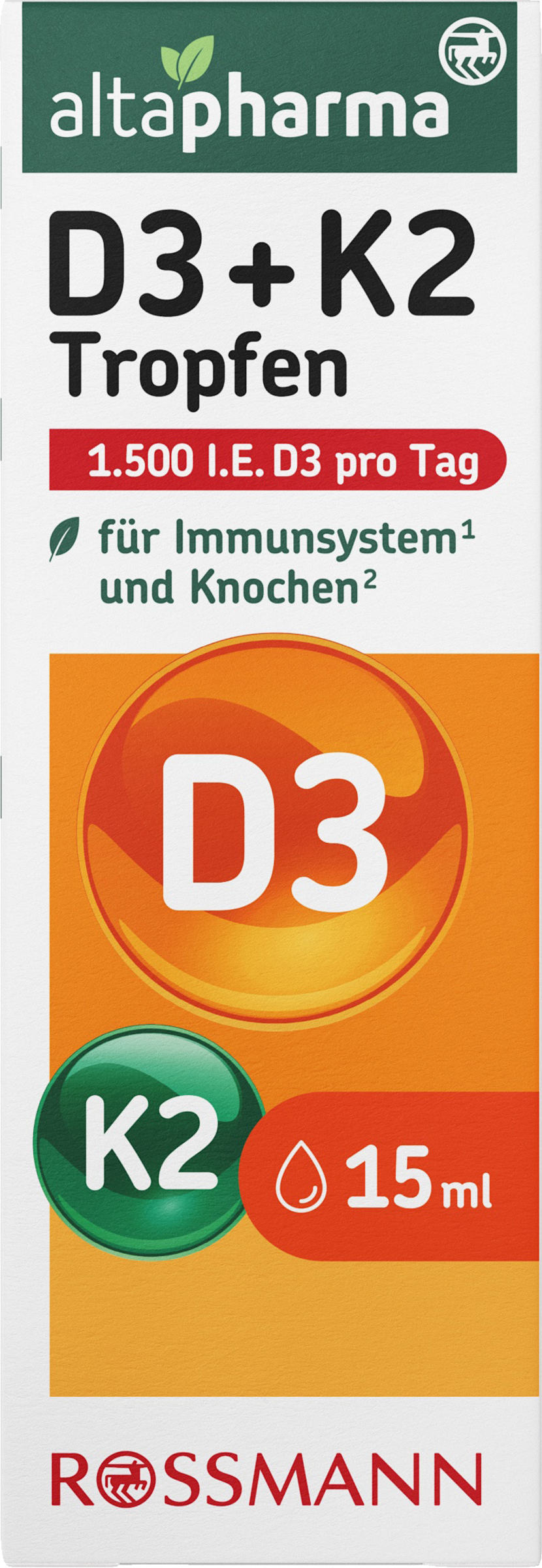 altapharma D3+K2 Tropfen
