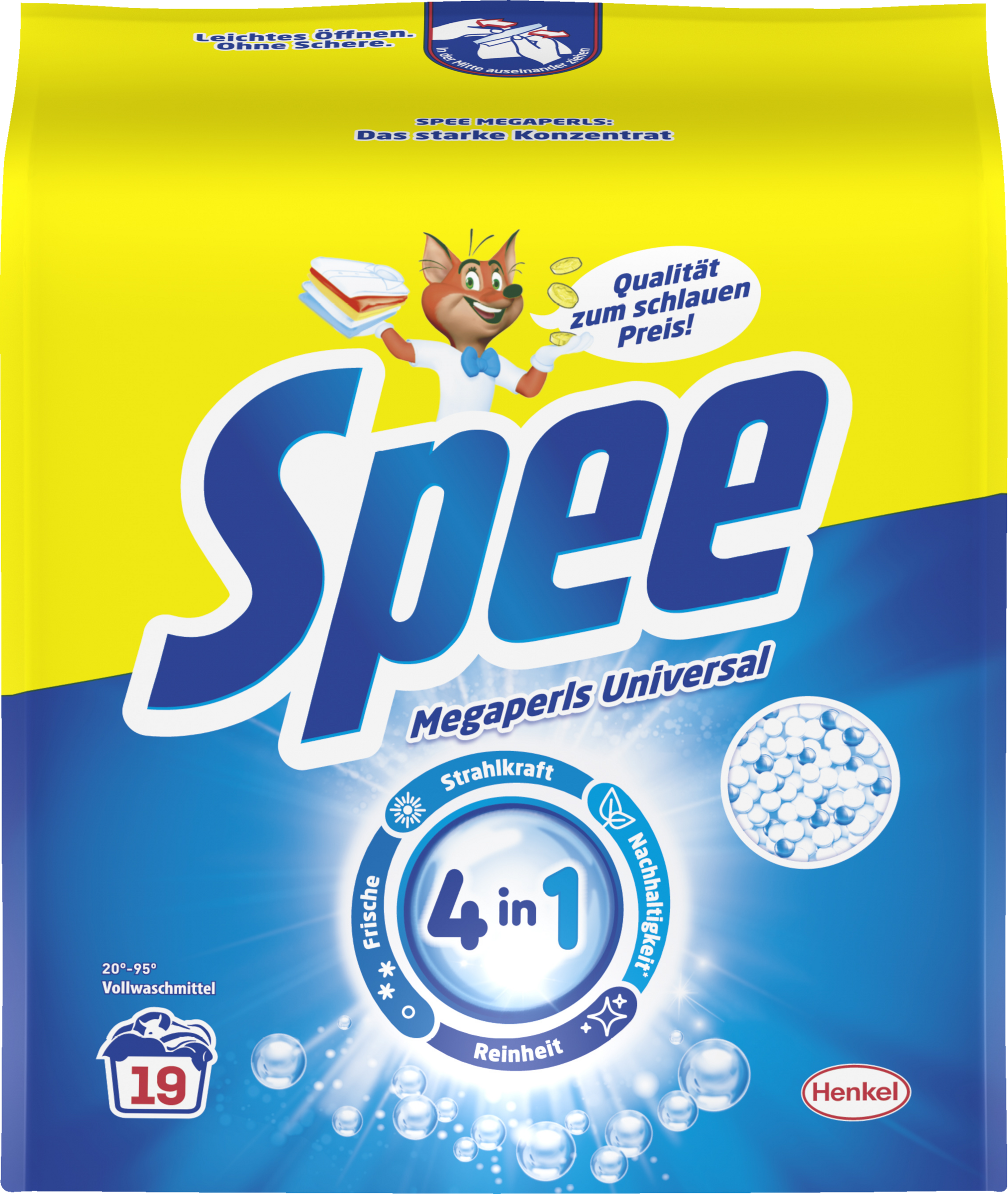 Spee Universalwaschmittel Megaperls Pulver 4in1 19WL
