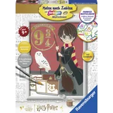 Malen nach Zahlen Abfahrt nach Hogwarts