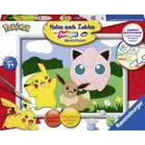 Malen nach Zahlen Pokémon Abenteuer