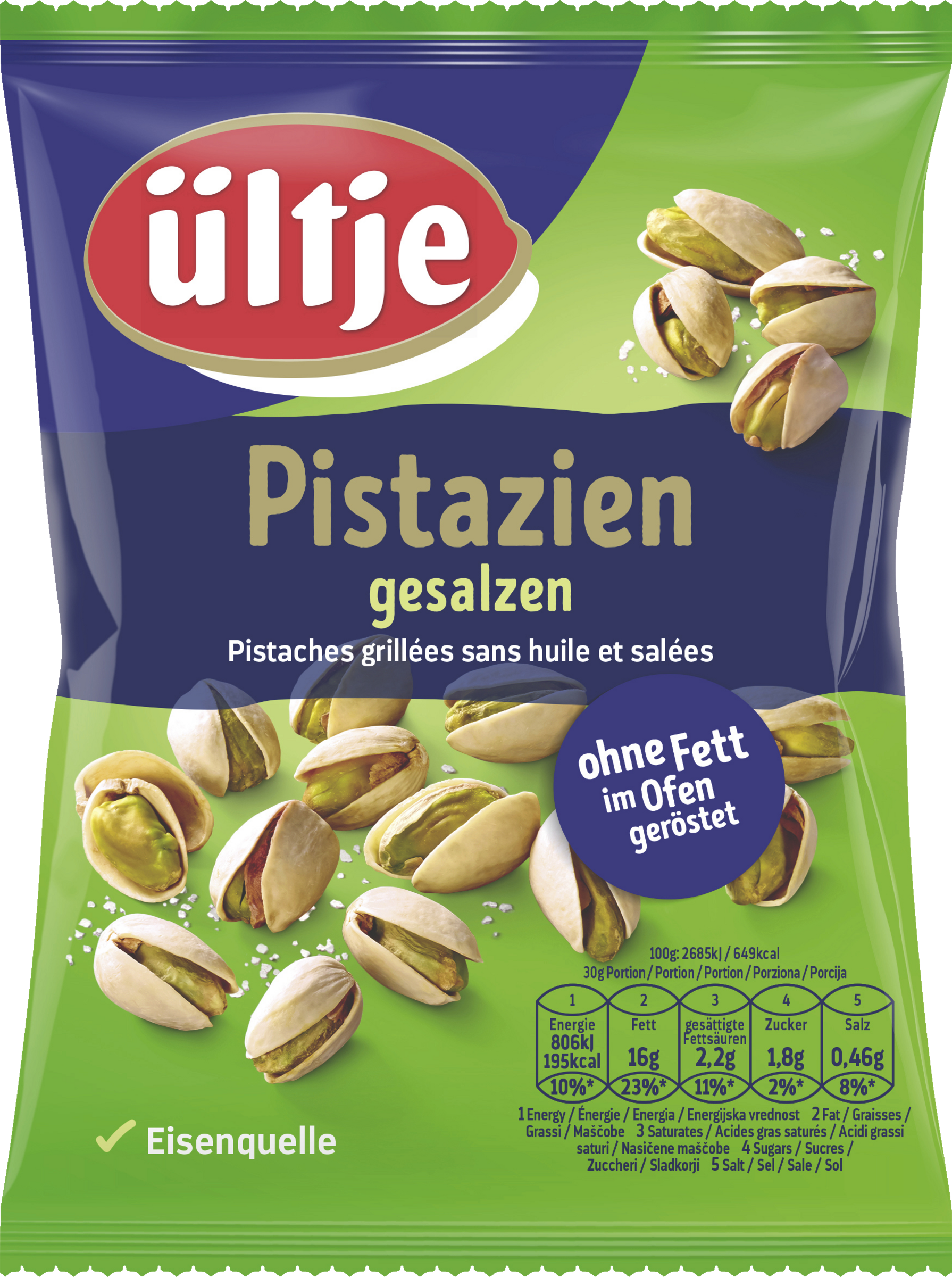 ültje Pistazien gesalzen