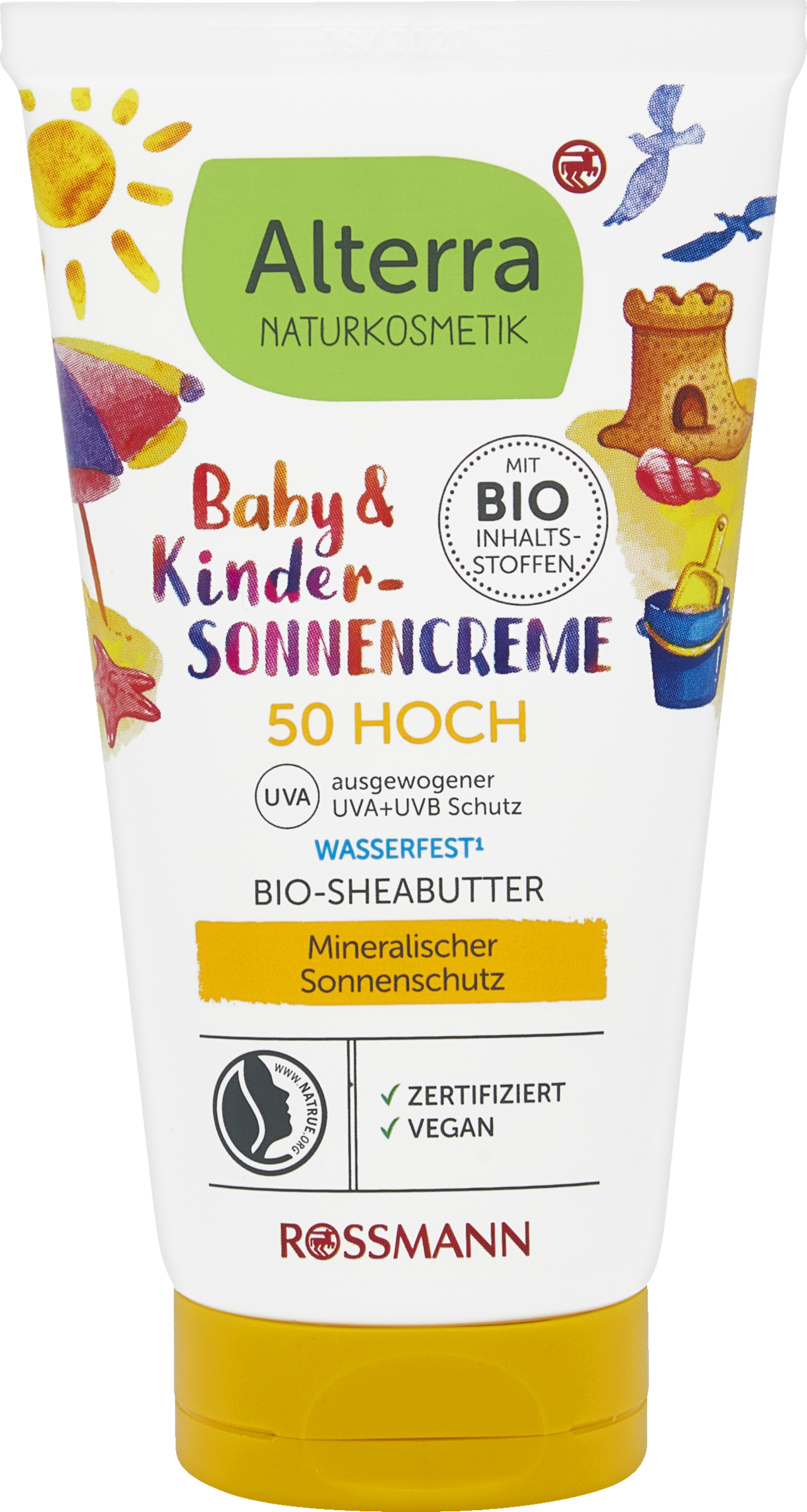 Alterra NATURKOSMETIK Baby- & Kindersonnencreme LSF 50