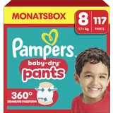 Baby Dry Pants Gr. 8 Extra Large (17+ kg) Monatsbox 117 Stück