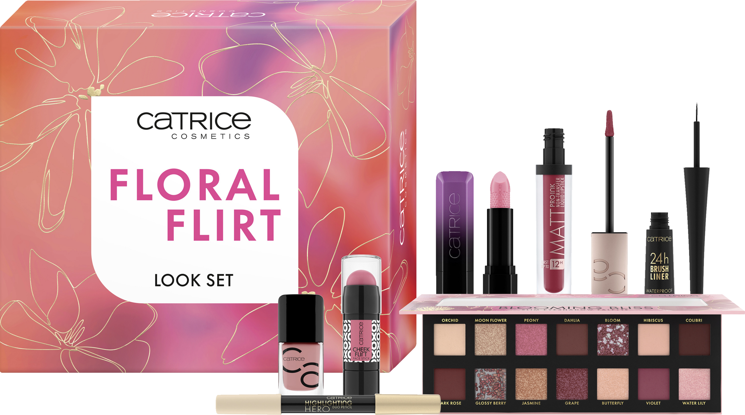 Catrice Floral Flirt Look Set
