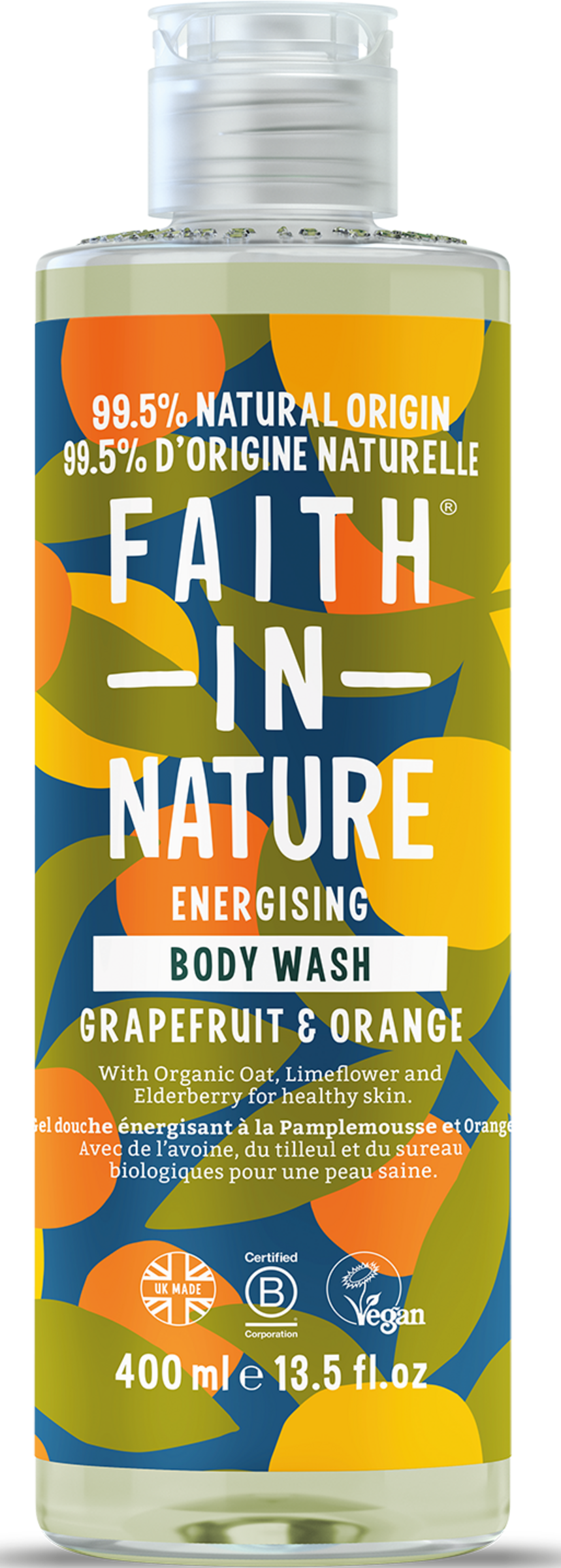 Faith in Nature Duschgel & Schaumbad Grapefruit/Orange